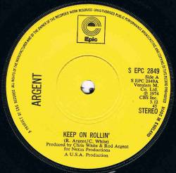 Argent : Keep on Rollin'